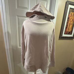 Ava & Viv Cream Hooded Sweater